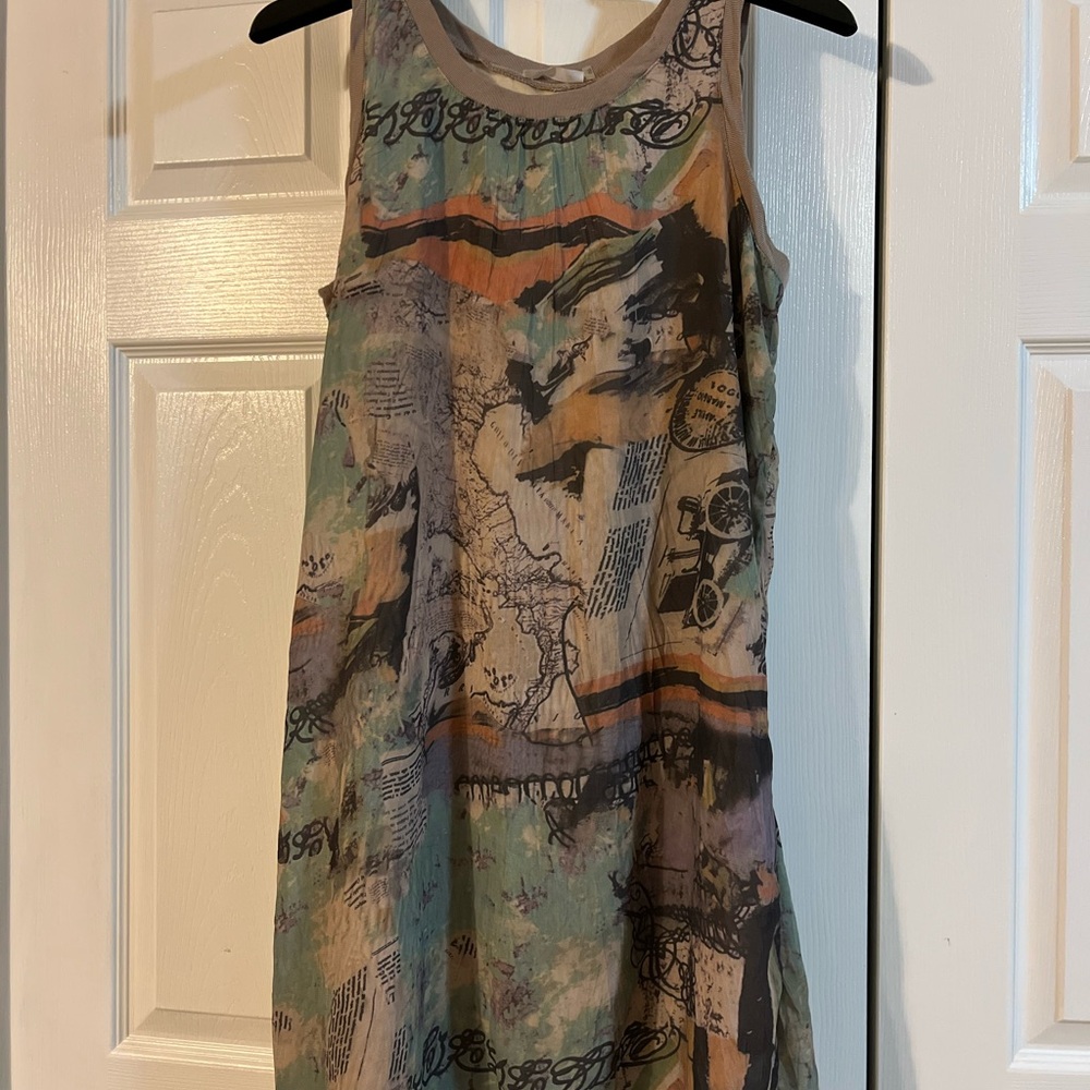 Vasna Print Midi Dress